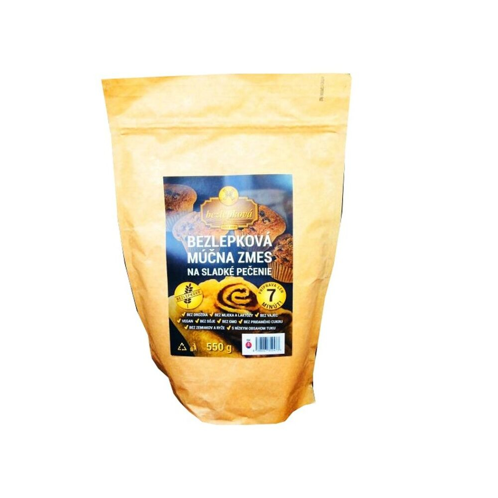 NEJTELO Bezlepková moučná směs na sladké pečení 550 g