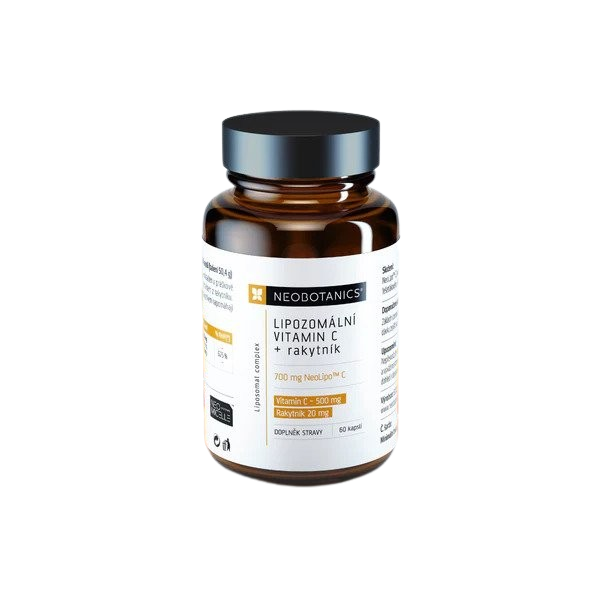 NEOBOTANICS Lipo C s rakytníkem 60 kapslí