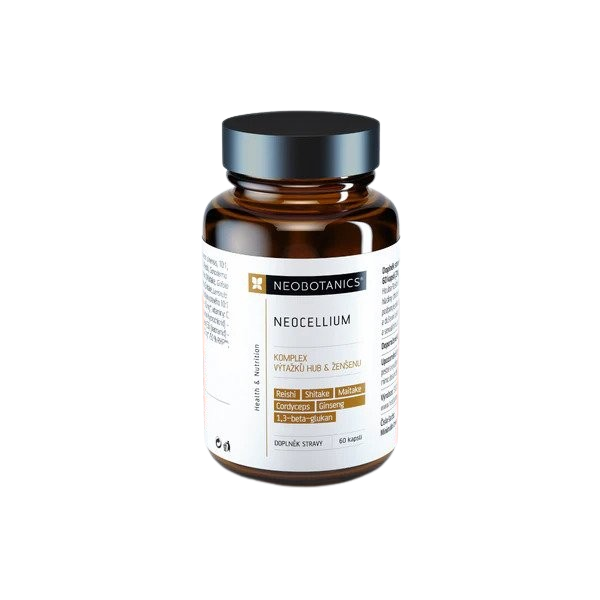 NEOBOTANICS Neocellium s výtažky z funkčních hub a ženšenu 60 kapslí