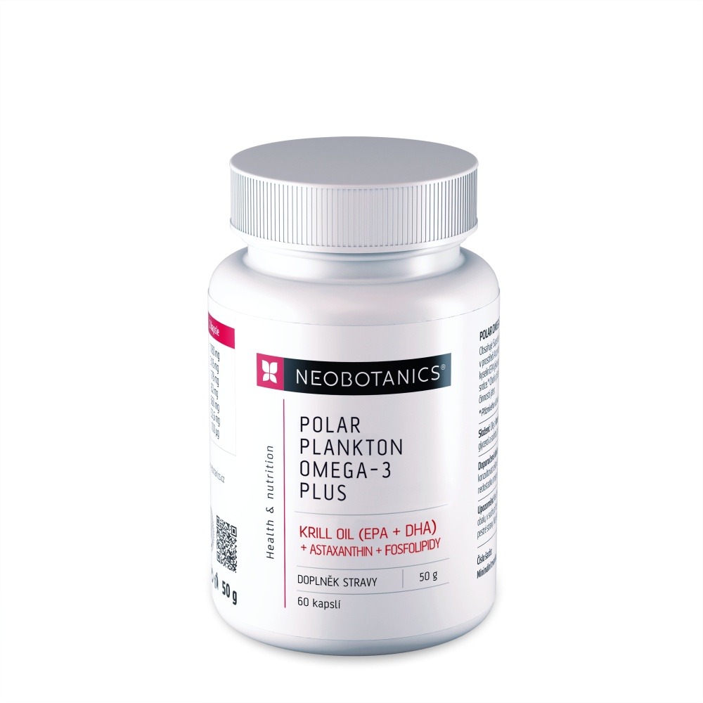 NEOBOTANICS Polar Plankton Omega-3 plus 60 kapslí