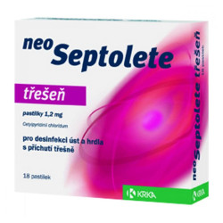 NEOSEPTOLETE Třešeň 1.2 mg 18 pastilek