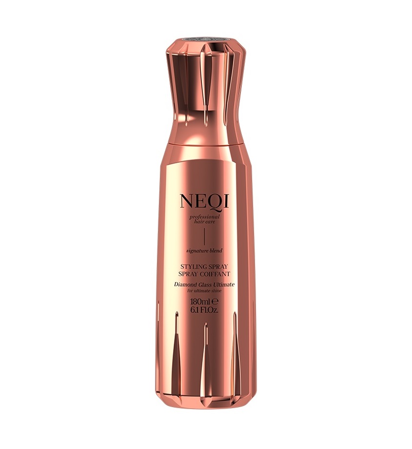 NEQI Forbidden Finish Diamond Glass Ultimate stylingový sprej 180 ml