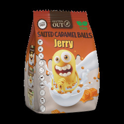 NERANO Snídaňové kuličky slaný karamel 375 g