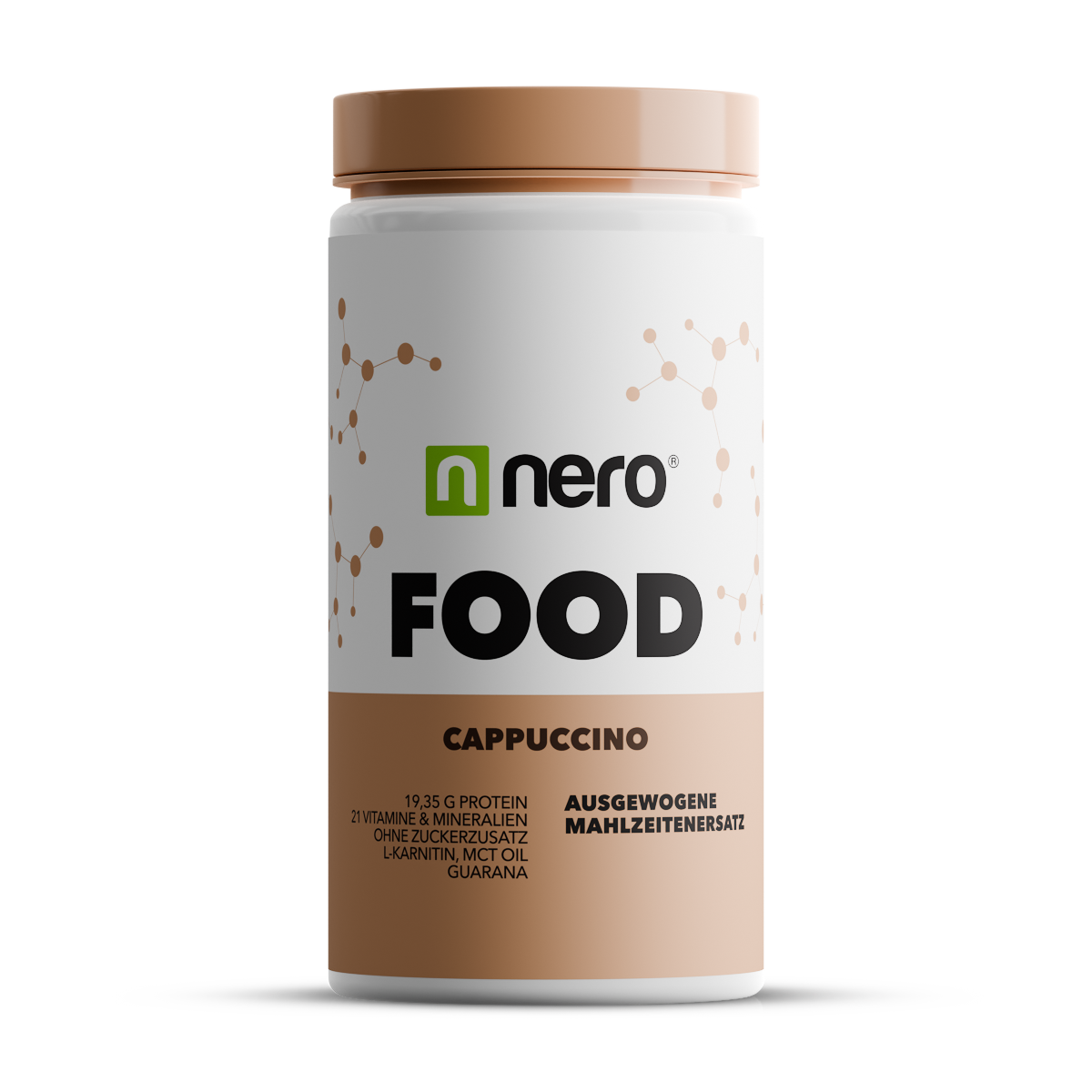 NERO FOOD Cappuccino Náhrada stravy 600g