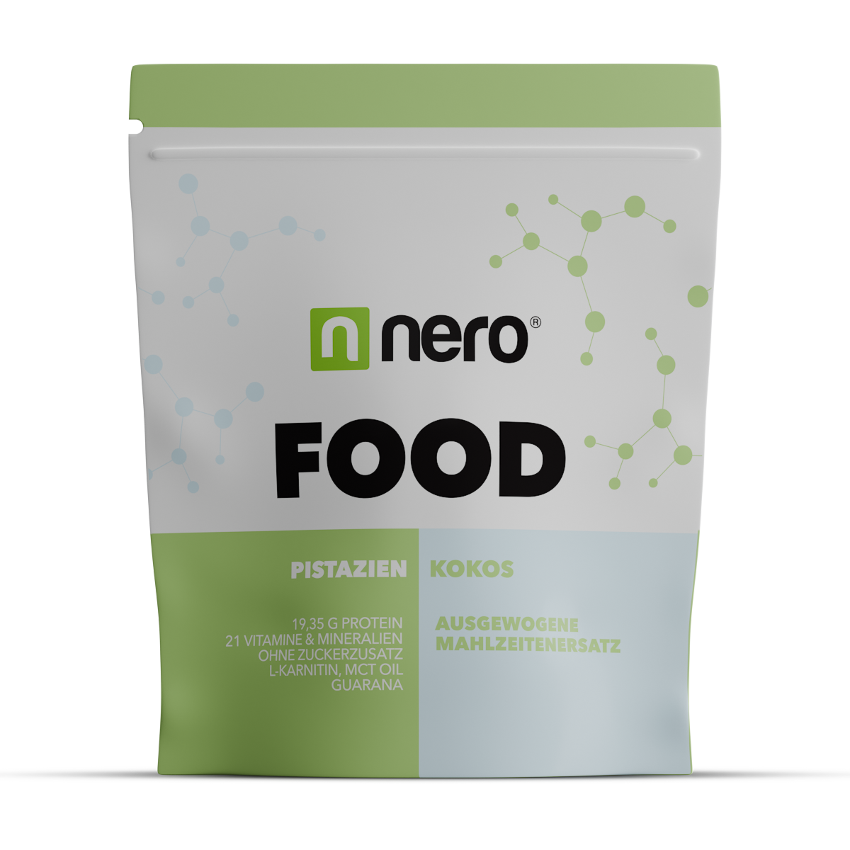 NERO FOOD Pistácie & Kokos Náhrada stravy 1kg