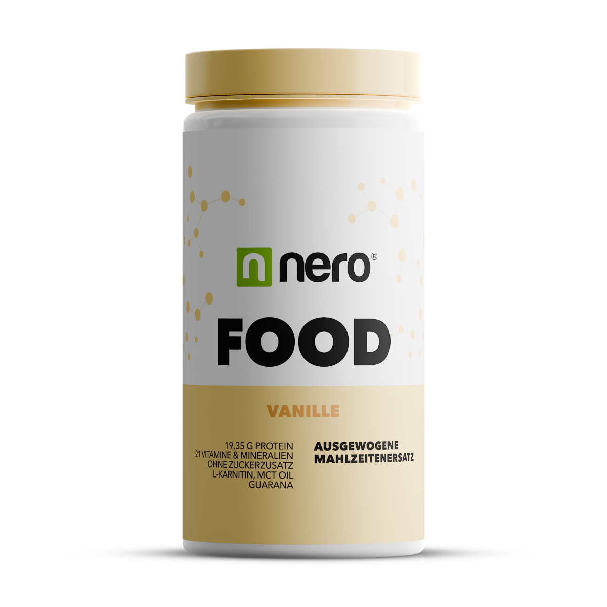 NERO FOOD Vanilka Náhrada stravy 600 g