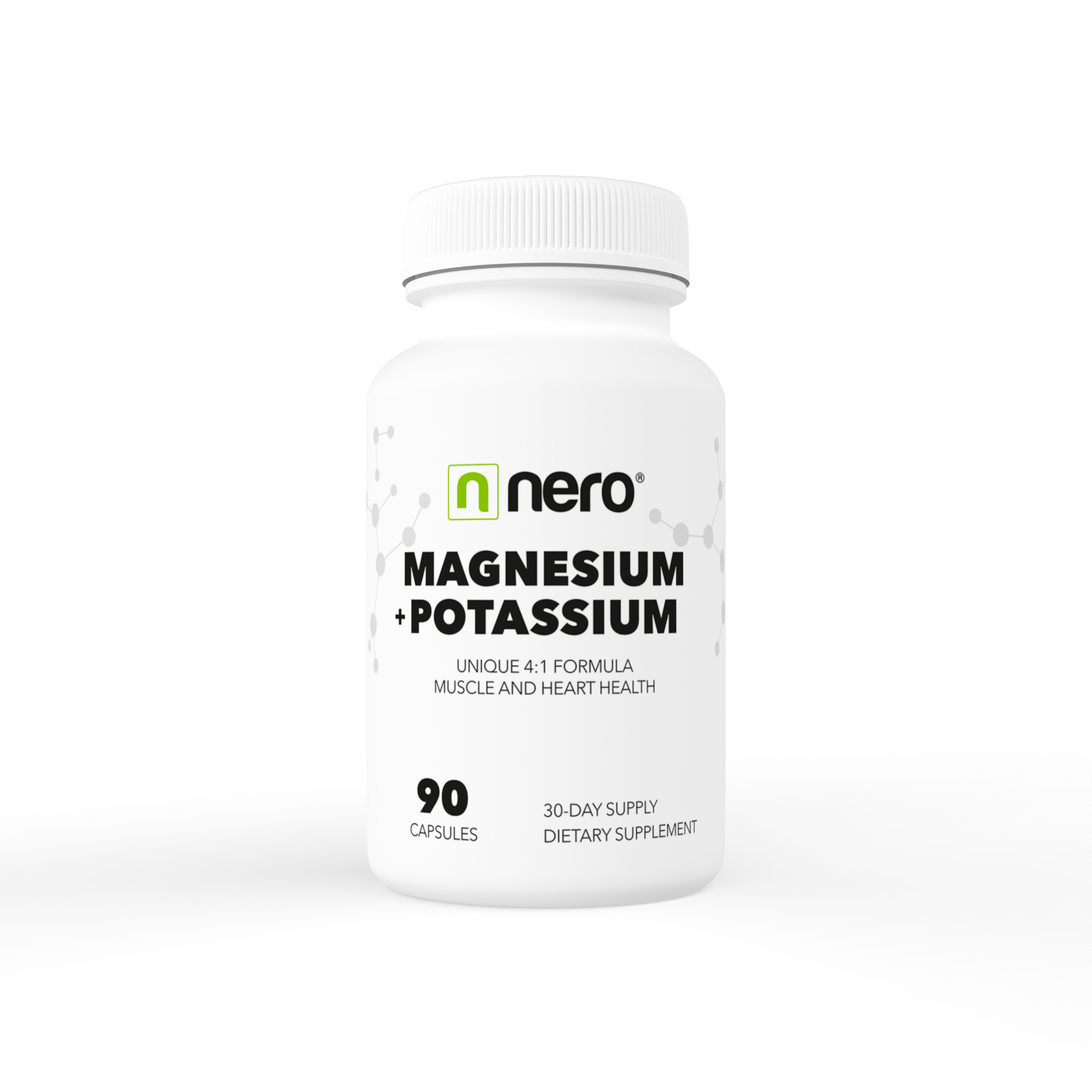 NERO Hořčík + Draslík 90 kapslí