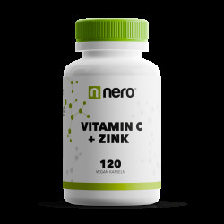 NERO Vitamin C + Zinek 120 kapslí