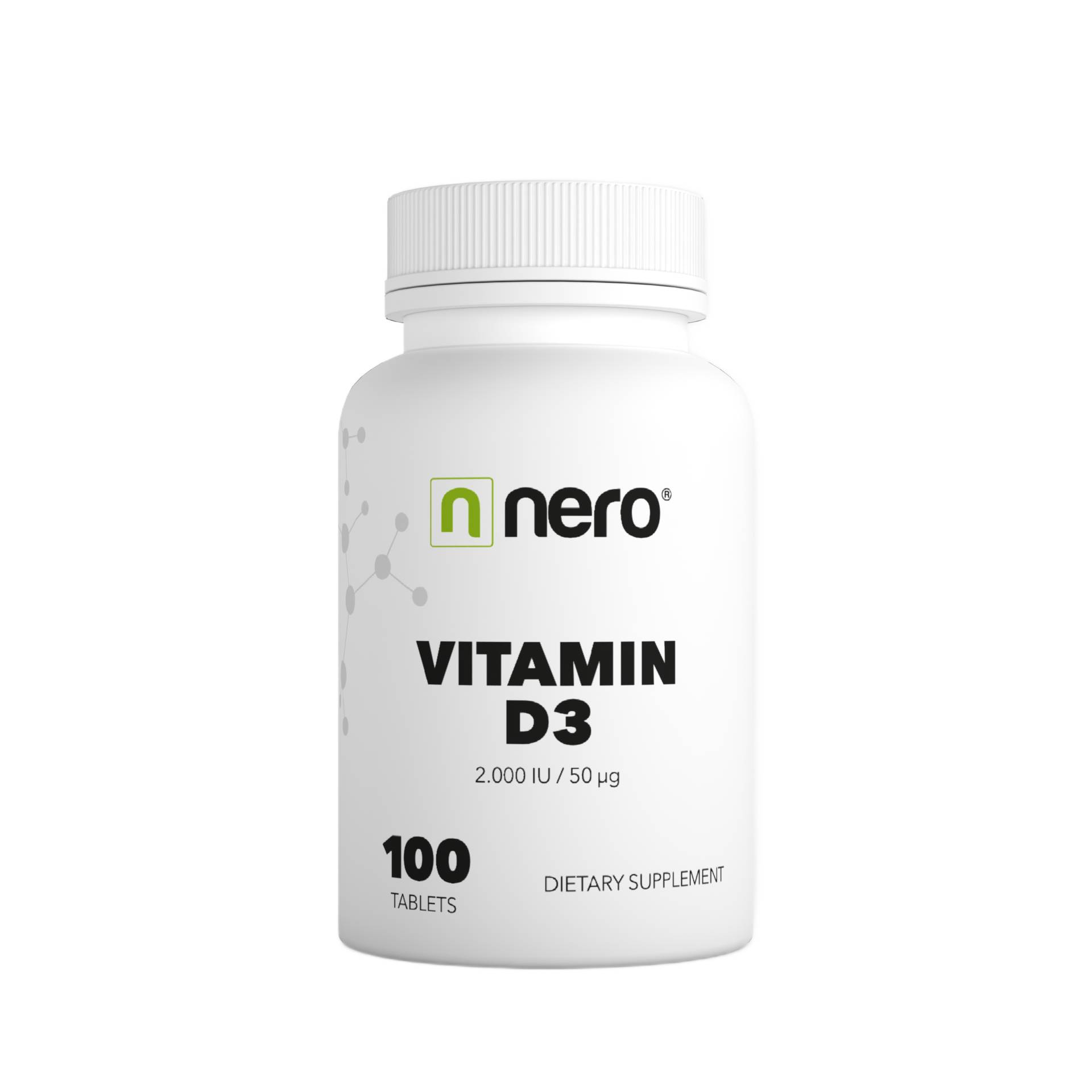 NERO Vitamín D3 2000 IU / 50μg 100 tablet