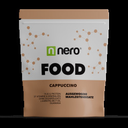 NERO Zdravé dietní jídlo Nero FOOD Cappuccino, 1kg, 33 porcí