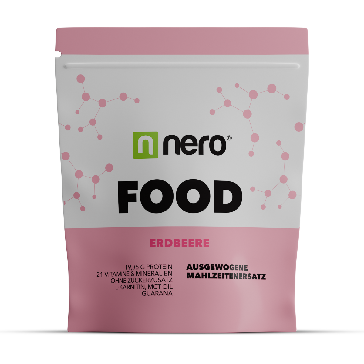 NERO Zdravé dietní jídlo Nero FOOD Jahoda, 1kg, 33 porcí