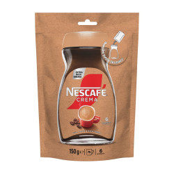 Nescafé CREMA Extra bohatá pěna instantní káva 150 g