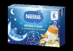 NESTLÉ Mlíčko s kaší vanilkové 2 x 200 ml