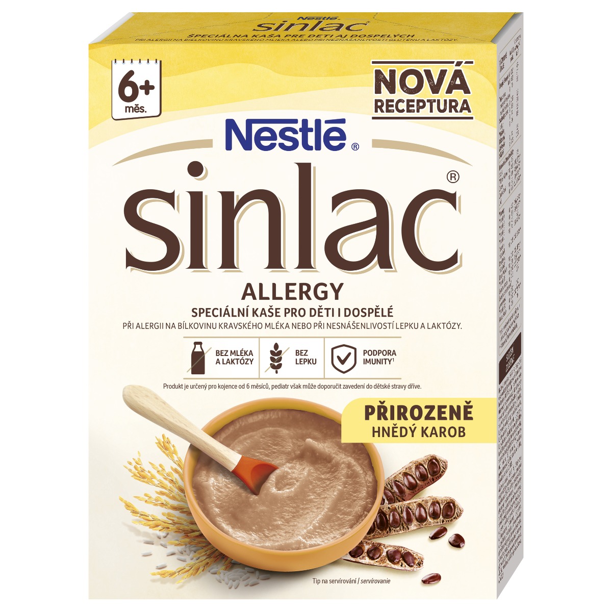 Nestlé Sinlac Allergy nemléčná kaše 250 g