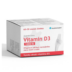 NEURAXPHARM Vitamin D3 60 + 30 tobolek ZDARMA