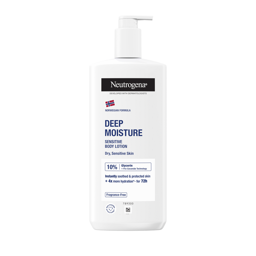 NEUTROGENA® Norská receptura Hloubkově hydratační tělové mléko pro citlivou pokožku 400 ml
