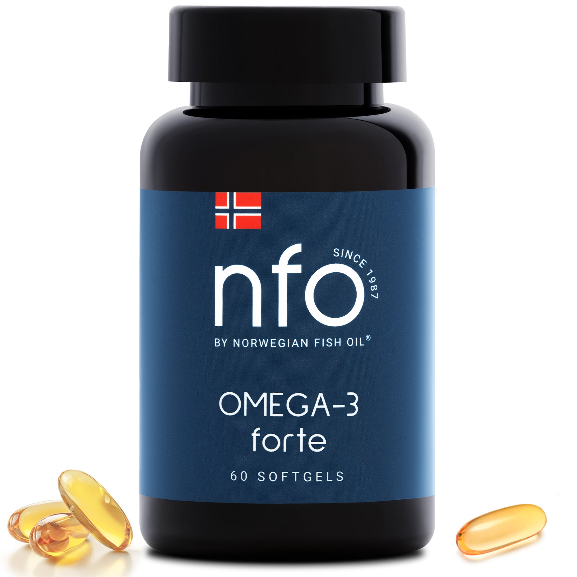 NFO Omega-3 Forte s rybí želatinou měkké gely