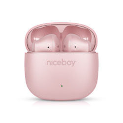 Niceboy Bezdrátová sluchátka Beans 4 POP Pink