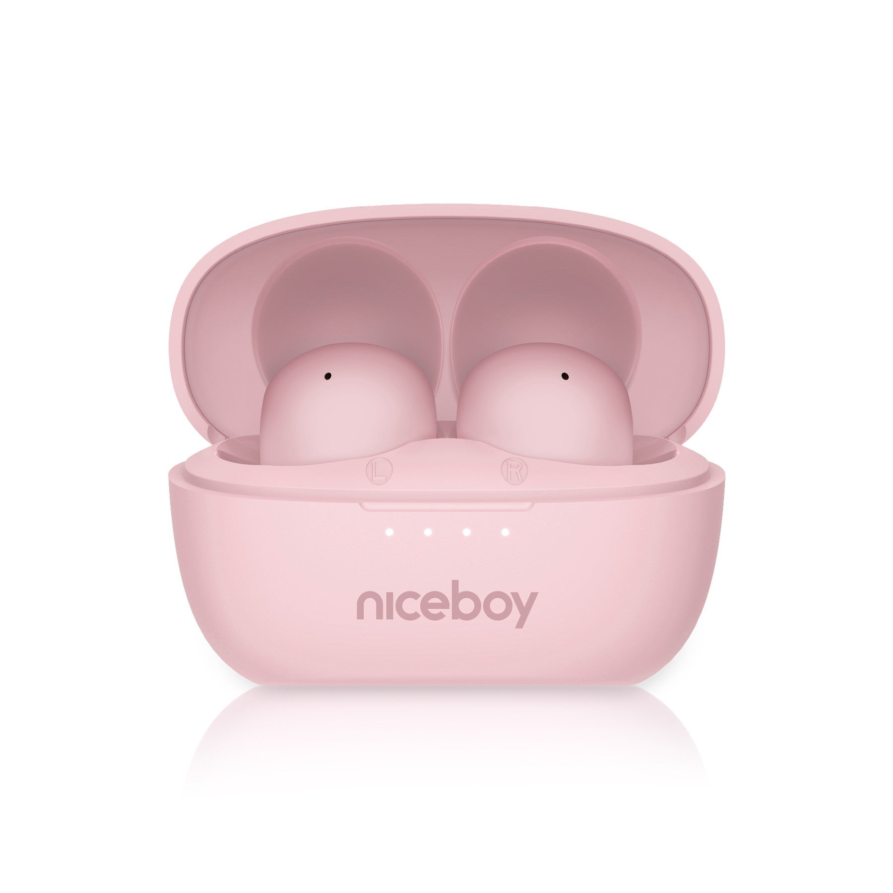 Niceboy Bezdrátová sluchátka Podsie 4 POP Pink