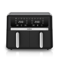 Niceboy Horkovzdušná fritéza AirFryer DUO 2 koše