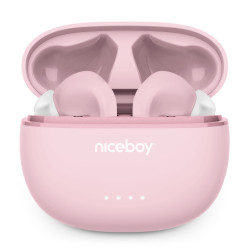 Niceboy Sluchátka do uší s ANC HIVE Pins 3 Sakura Pink