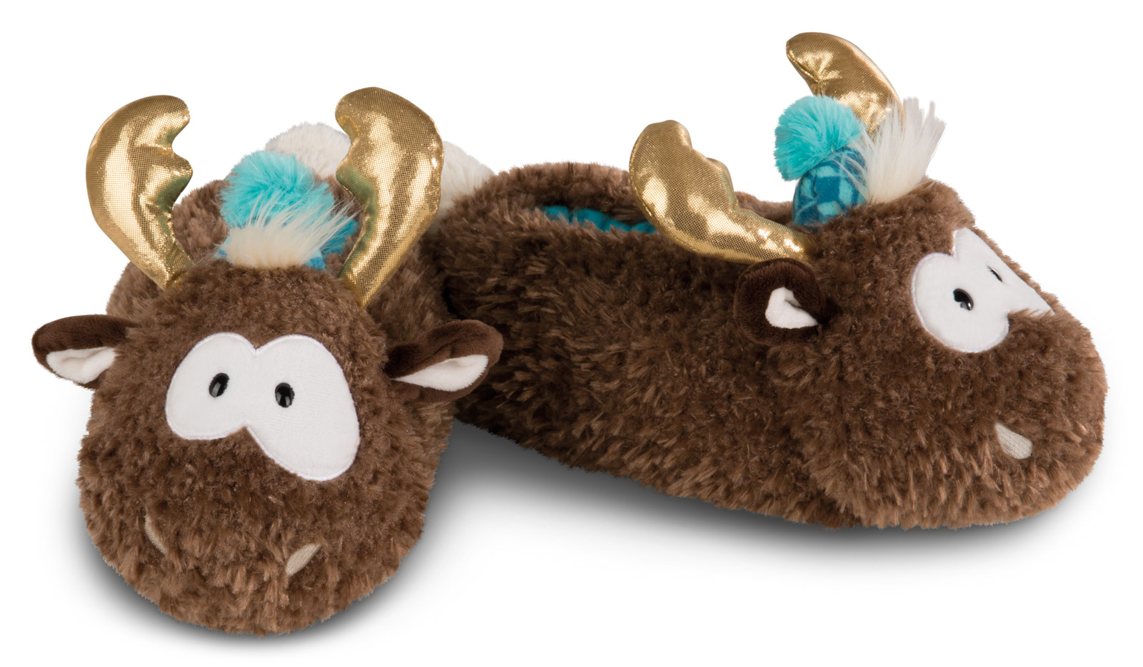 Nici Pantofle Sobí srdce Reny, tvarované