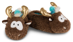 Nici Pantofle Sobí srdce Reny, tvarované