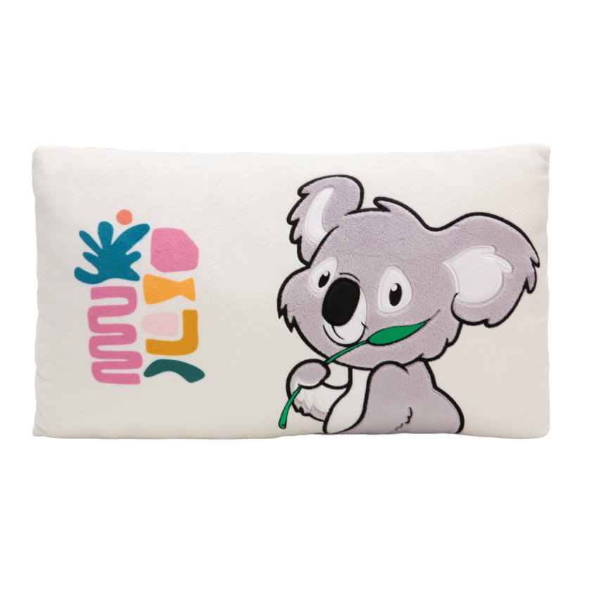 Nici Polštář Koala 43x25cm GREEN