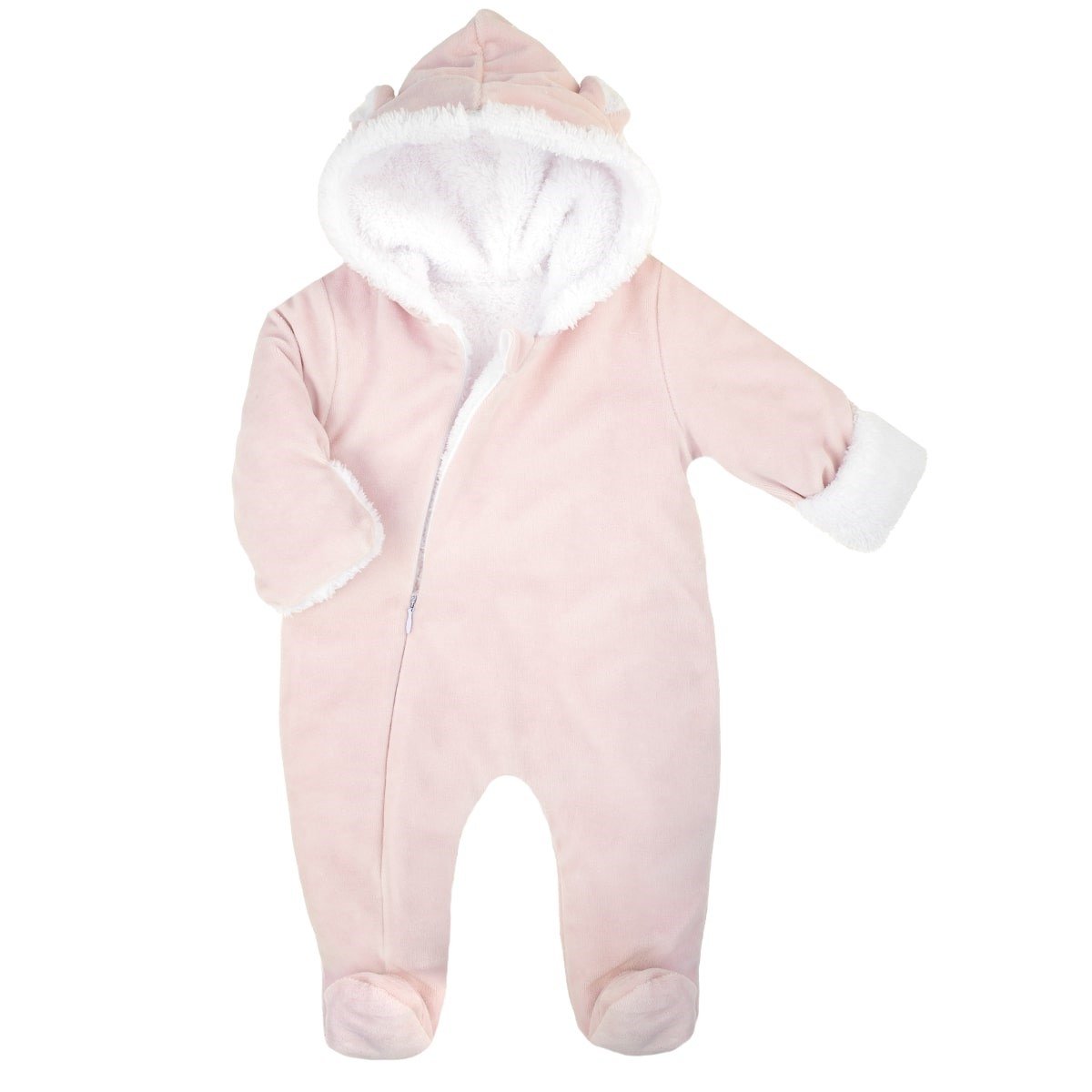 Nicol Zimní semiškový kojenecký overal Emily, vel. 68 (4-6m)