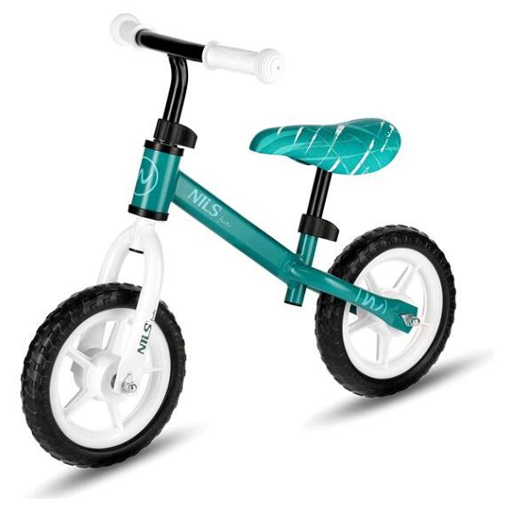 NILS Fun dětské odrážedlo RB134 10" zelené