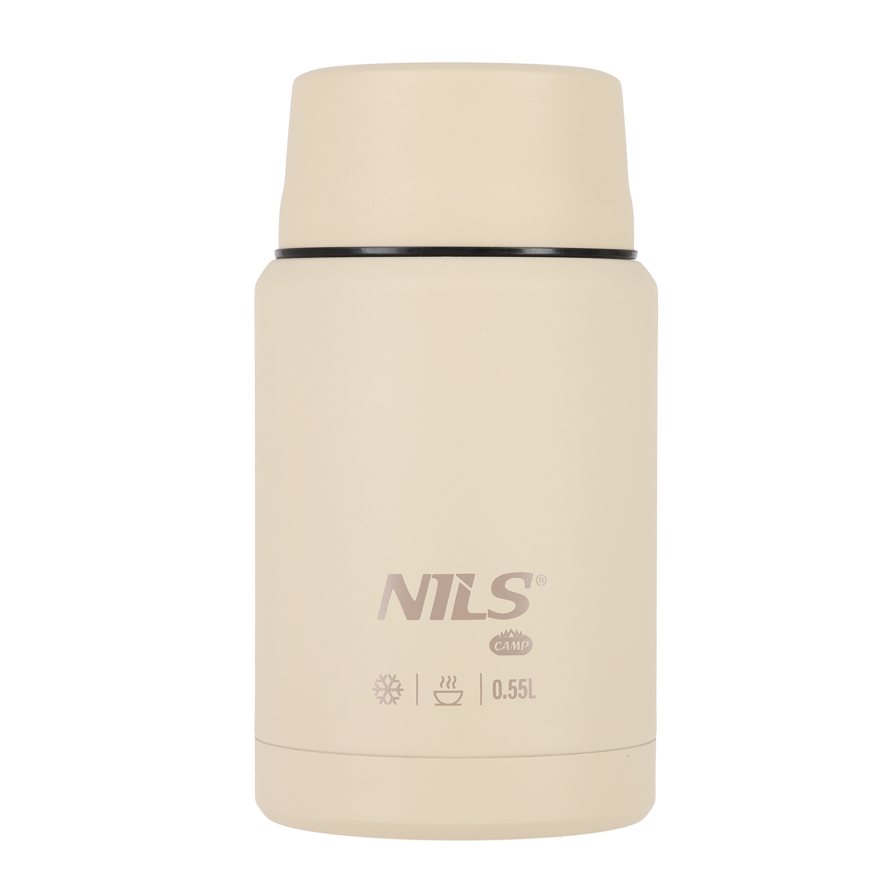 Nils Termoska na jídlo NC3807 béžová 550 ml