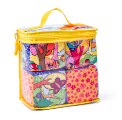 Niny Barevné textilní kostky