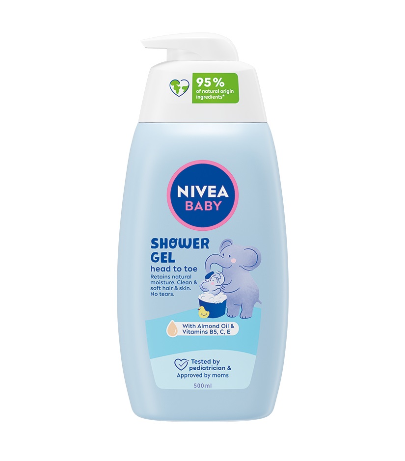 Nivea baby Sprchový gel na tělo a vlásky 500 ml