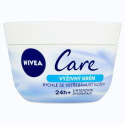 NIVEA Care Výživný krém na obličej, ruce i tělo 200 ml