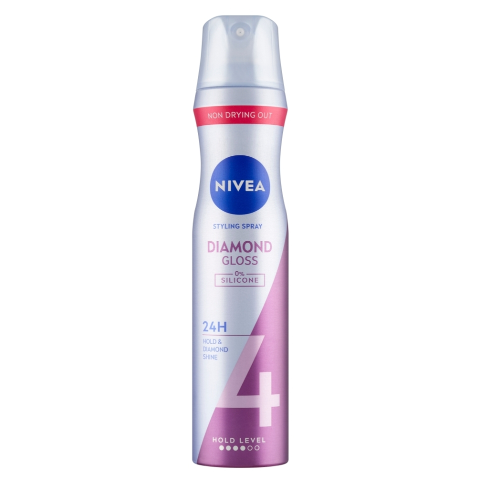 NIVEA Diamond Gloss Care Lak na vlasy 250 ml