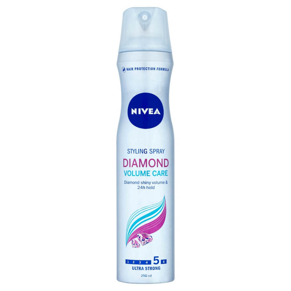 NIVEA Diamond Volume Lak na vlasy 250 ml
