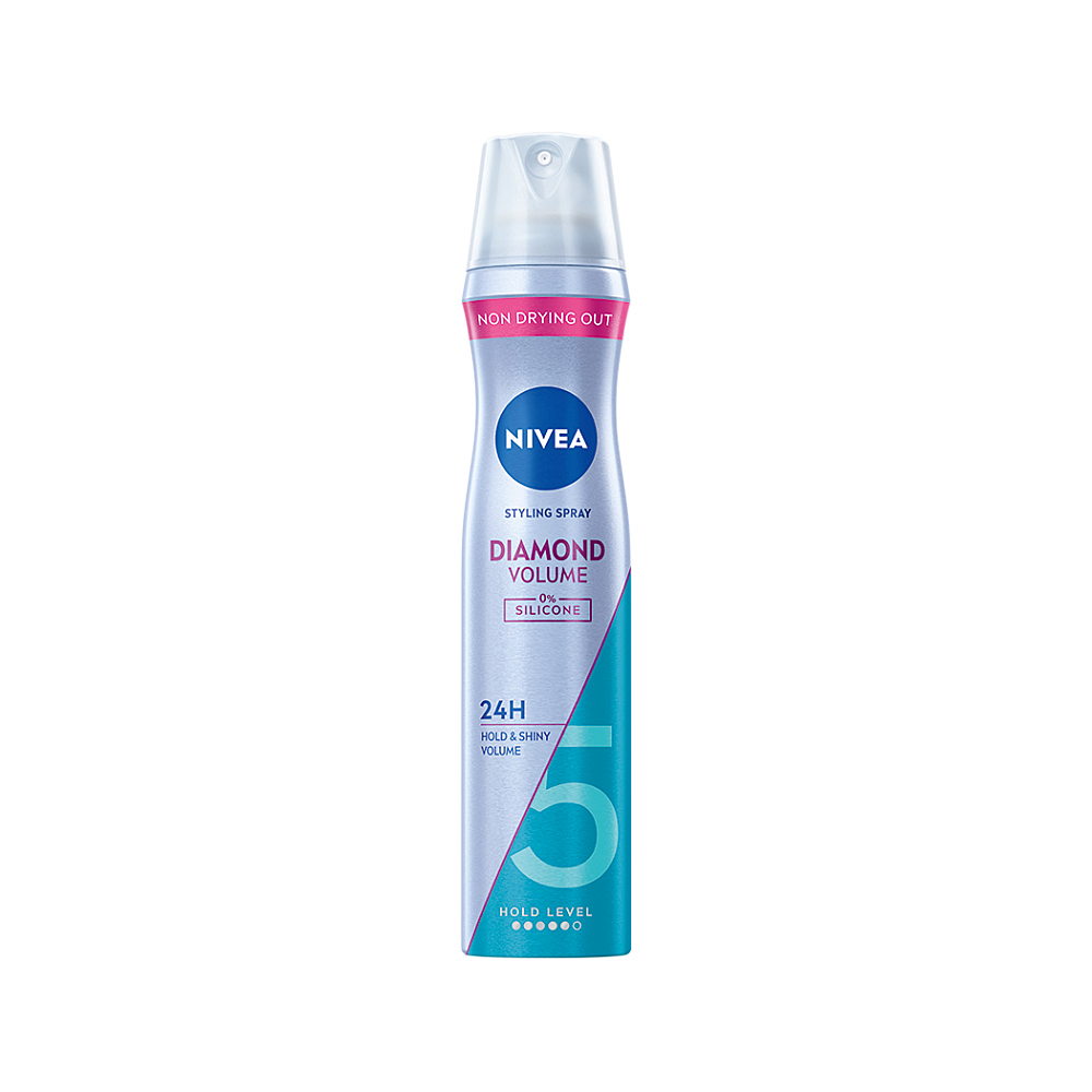 NIVEA Diamond Volume Lak na vlasy 250 ml