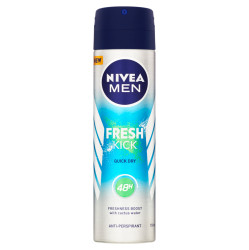 NIVEA Fresh Kick Antiperspirant sprej pro muže 150 ml