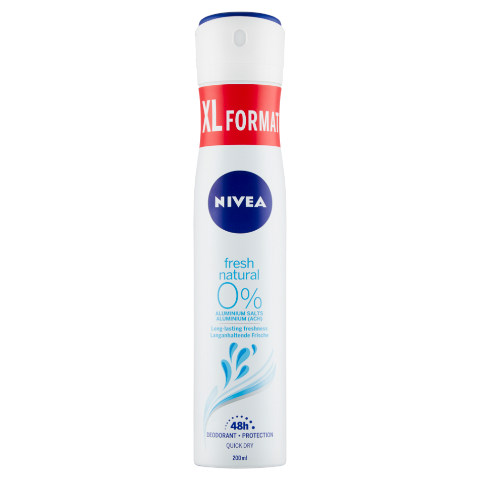 NIVEA Fresh Natural Deodorant sprej 200 ml