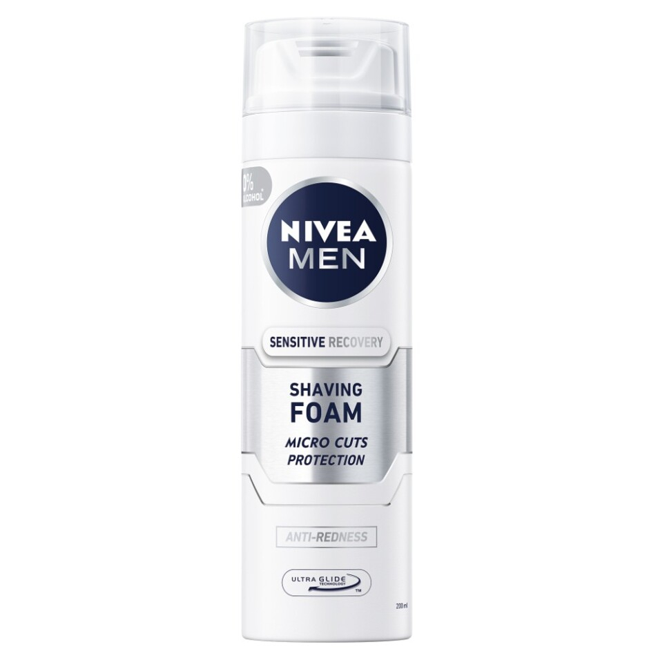 NIVEA Men Pěna na holení Sensitive Recovery 200 ml