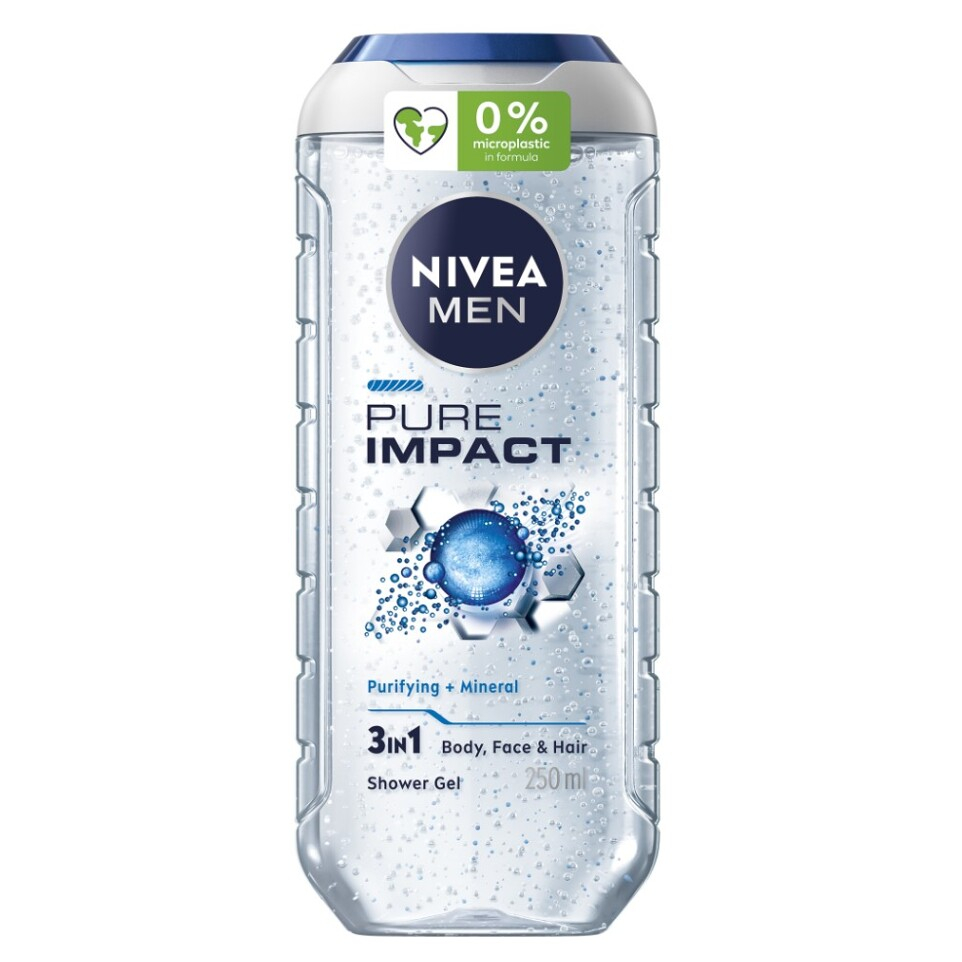 NIVEA Men Pure Impact Sprchový gel 250 ml