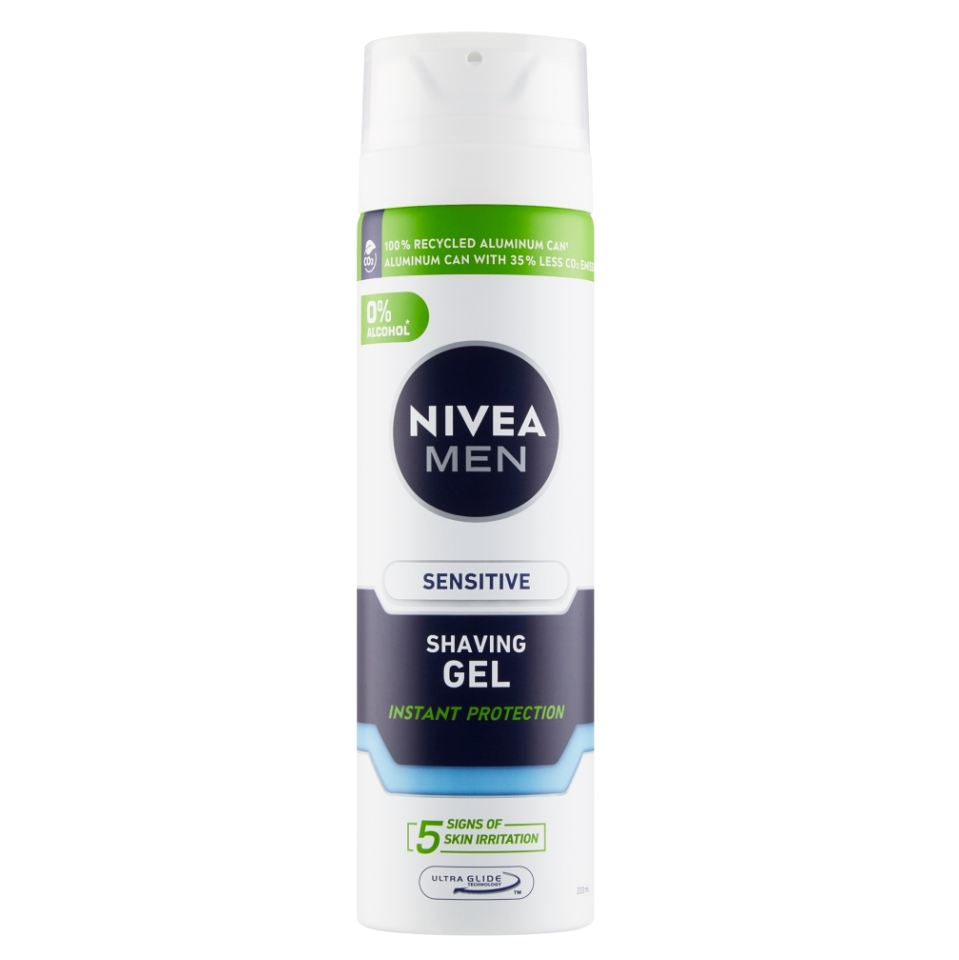NIVEA Men Sensitive Gel na holení 200 ml
