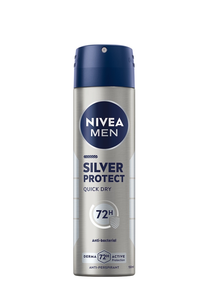 Nivea Men Silver Protect antiperspirant ve spreji pro muže 150 ml