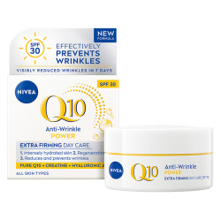 NIVEA Q10 Power Zpevňující denní krém proti vráskám OF 30 50 ml