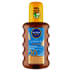 NIVEA Sun Protect & Bronze Olej na opalování SPF20 200 ml