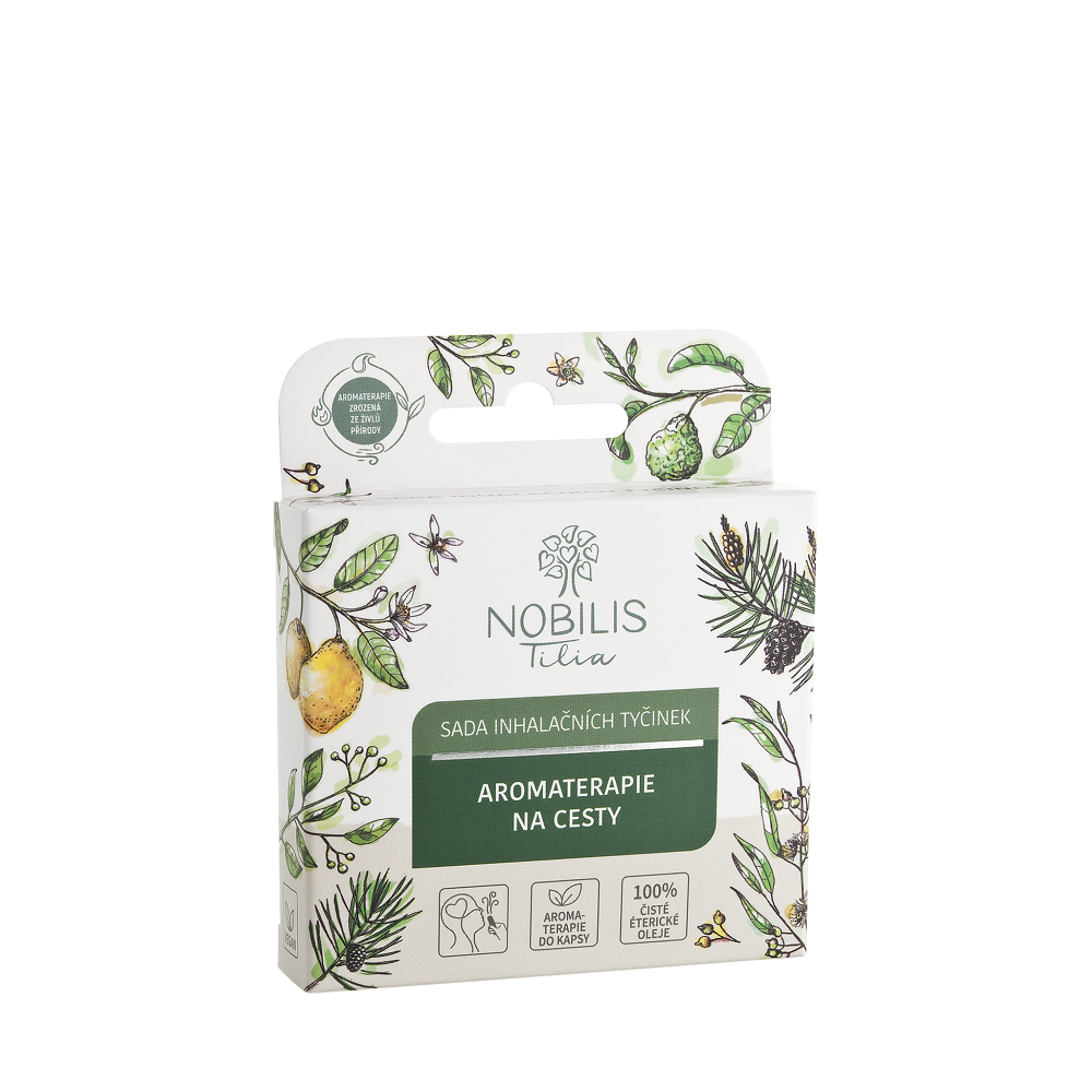 NOBILIS TILIA Aromaterapie na cesty sada 4 ks