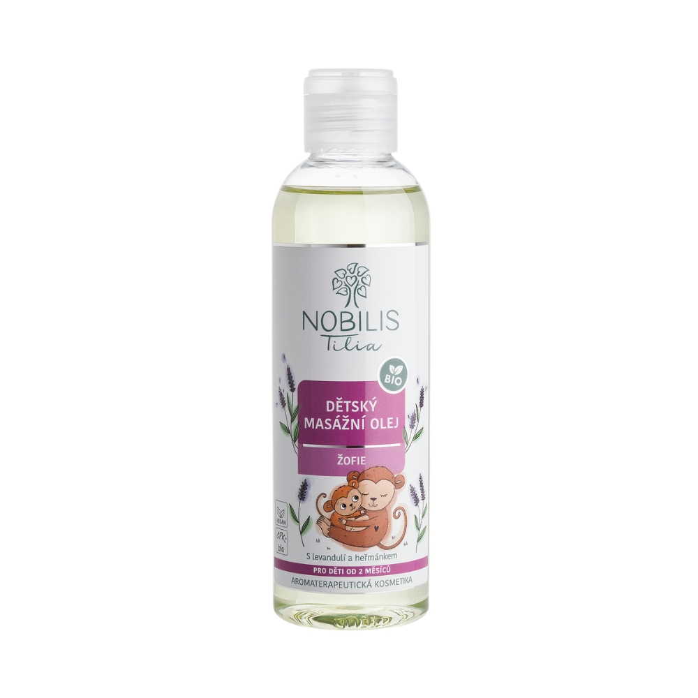 Nobilis Tilia BIO Dětský masážní olej Žofie 200 ml