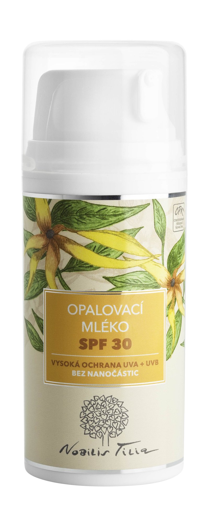 NOBILIS TILIA Opalovací mléko SPF30, 100 ml