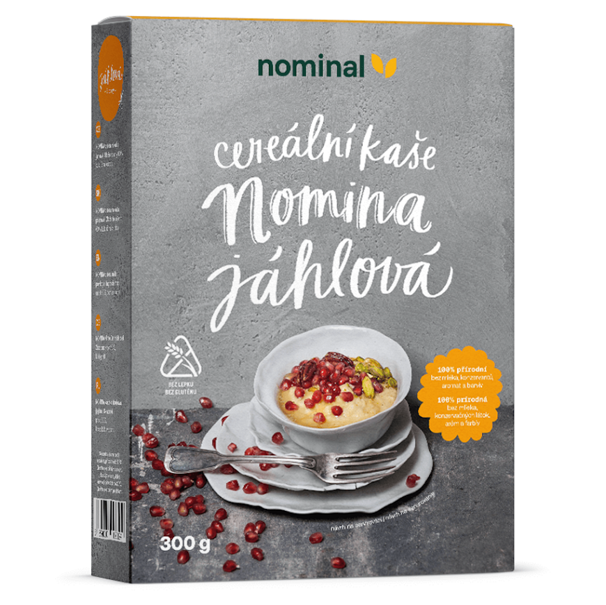 NOMINAL Cereální kaše jáhlová bez lepku 300 g