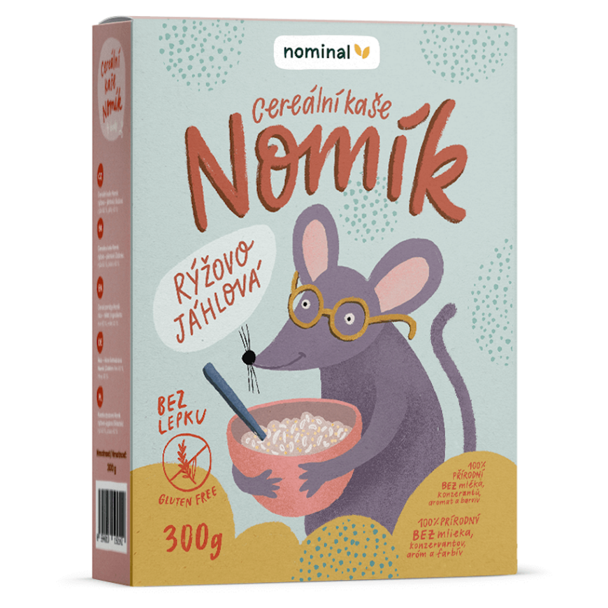 NOMINAL Nomík cereální kaše bez lepku 300 g